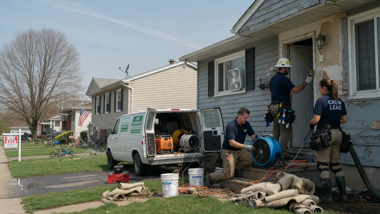 Flood Cleanup in Cinebar, WA near me