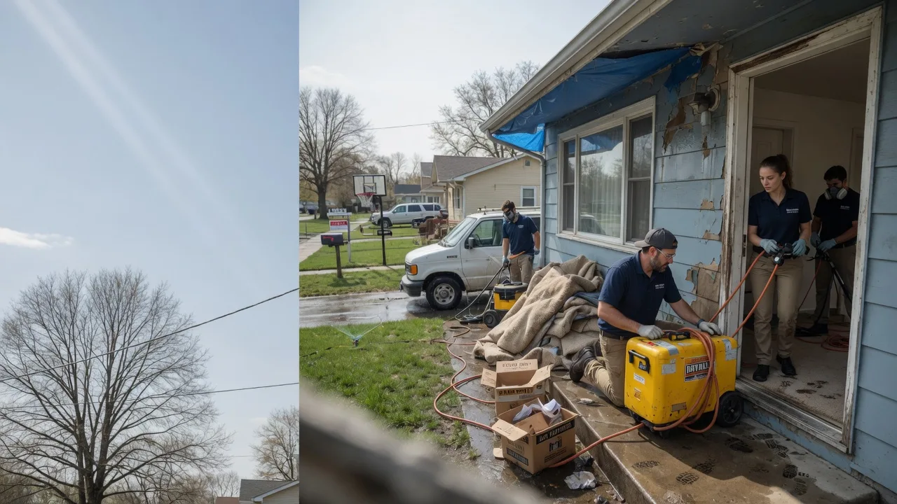 Basement Flood Cleanup in Cinebar, WA near me